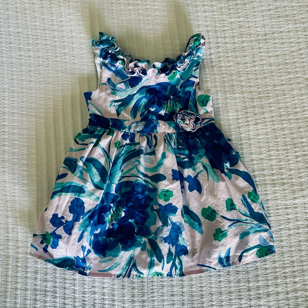 Lilly Pulitzer Floral Girls Dress
